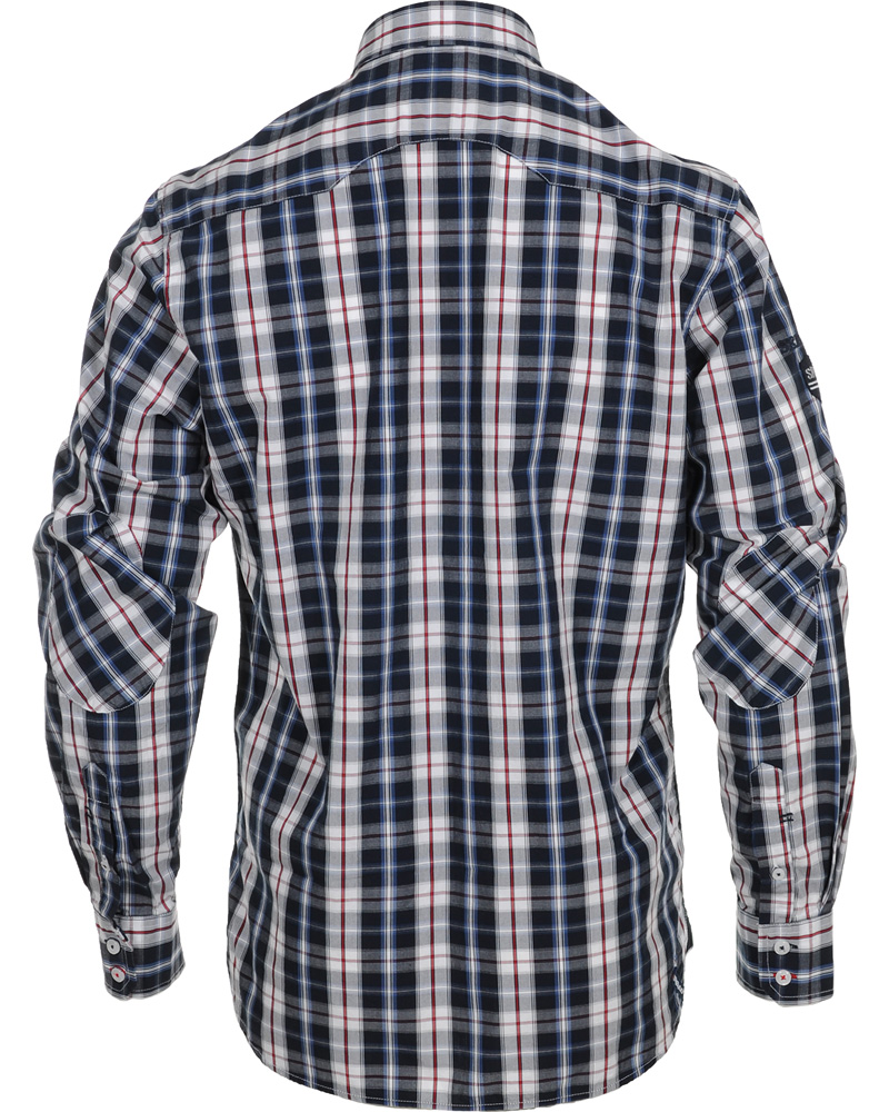 Herr | Skjortor | Sebago | Randolph Check Shirt Navy/Red/White