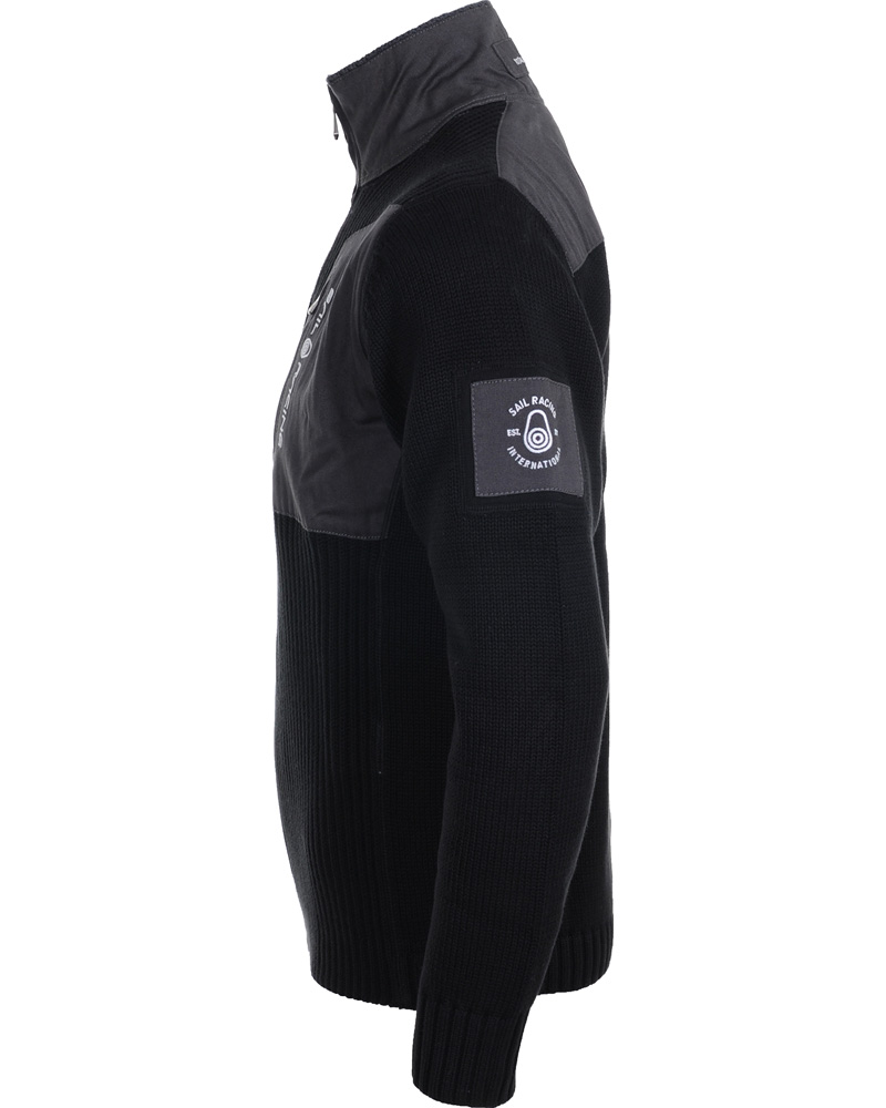 Herr | Tröjor | Sail Racing | Knitted Zip Cardigan Carbon