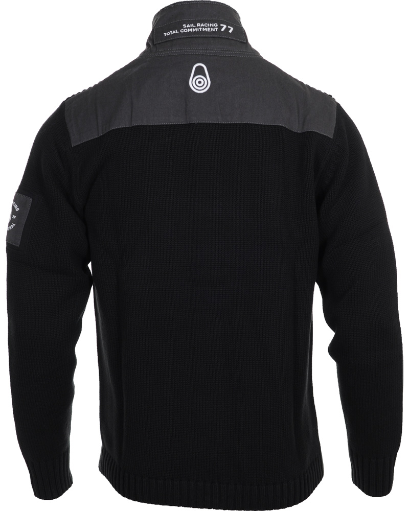 Herr | Tröjor | Sail Racing | Knitted Zip Cardigan Carbon