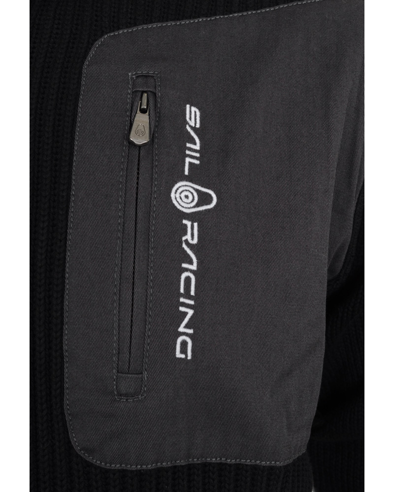 Herr | Tröjor | Sail Racing | Knitted Zip Cardigan Carbon