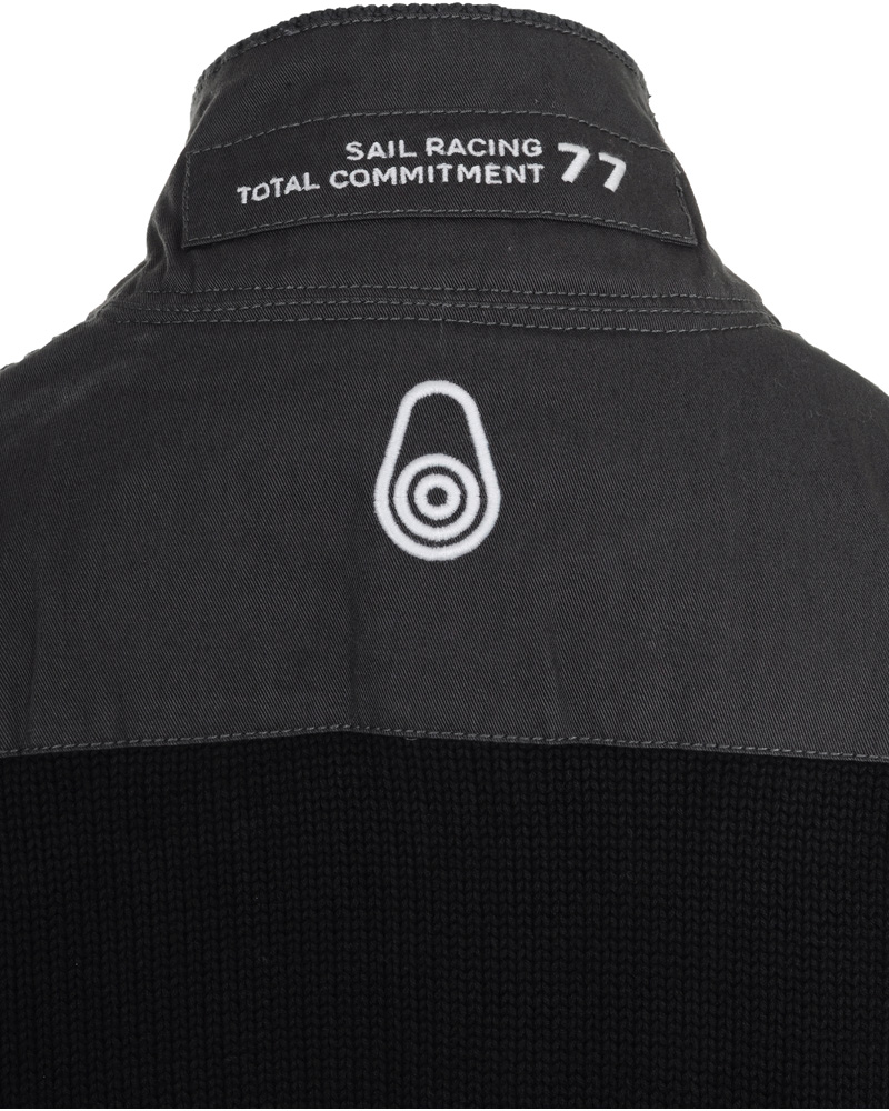 Herr | Tröjor | Sail Racing | Knitted Zip Cardigan Carbon