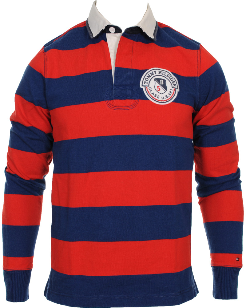 Herr | Tröjor | Tommy Hilfiger | Cabot Rugby Estate Blue