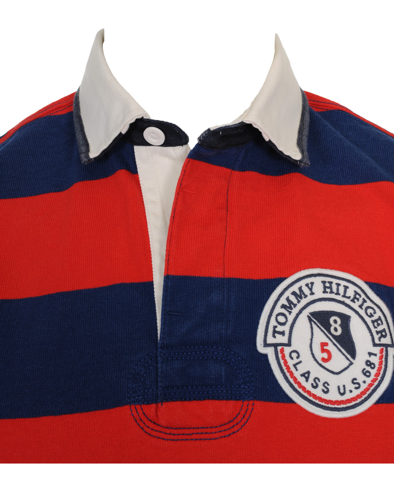 Herr | Tröjor | Tommy Hilfiger | Cabot Rugby Estate Blue