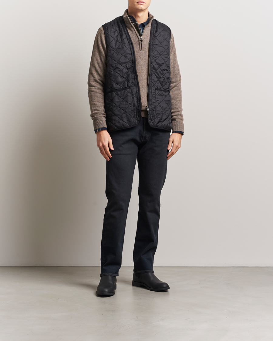 Herr | Västar | Barbour Lifestyle | Quilt Waistcoat/Zip-In Liner Black