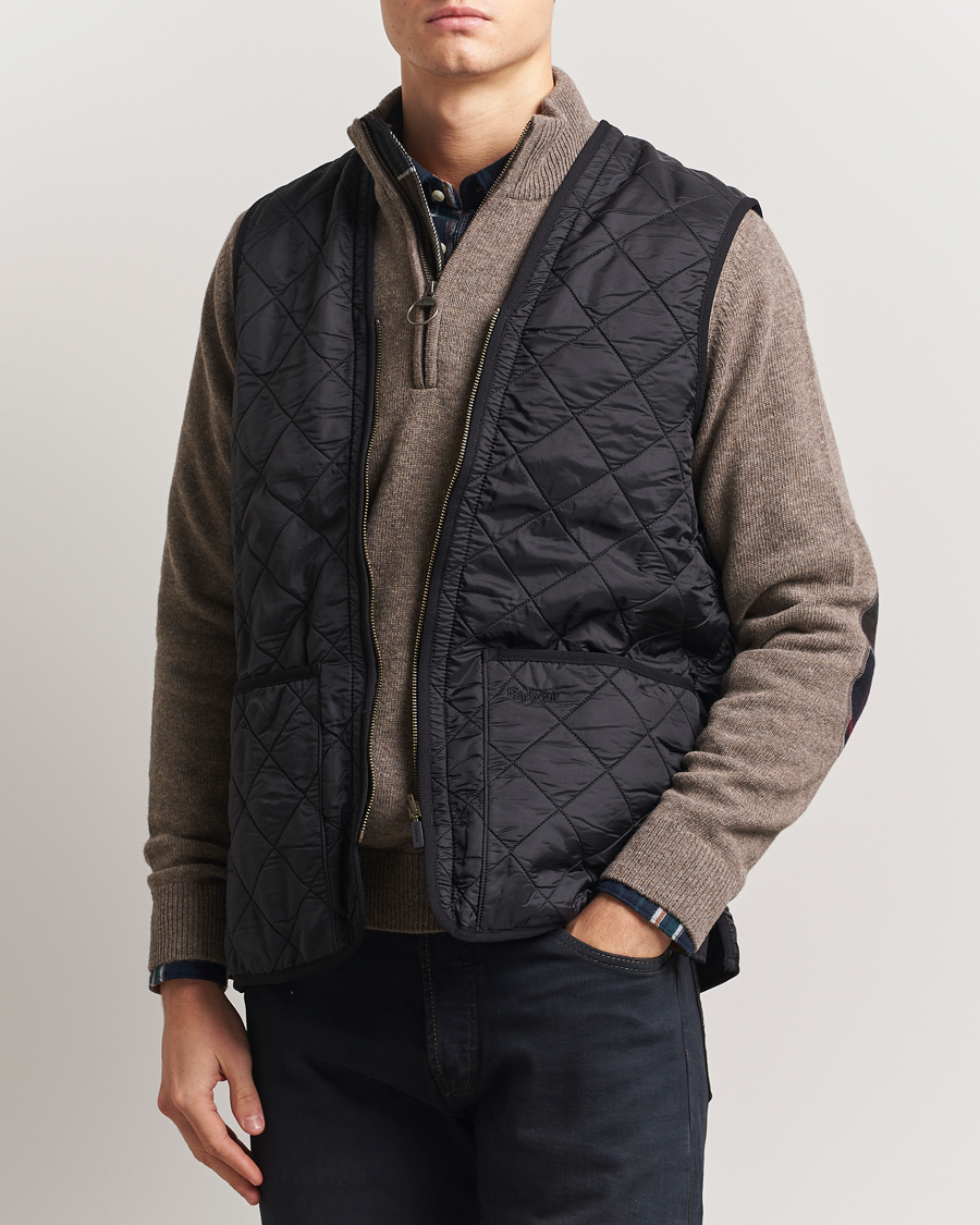 Herr | Höstjackor | Barbour Lifestyle | Quilt Waistcoat/Zip-In Liner Black