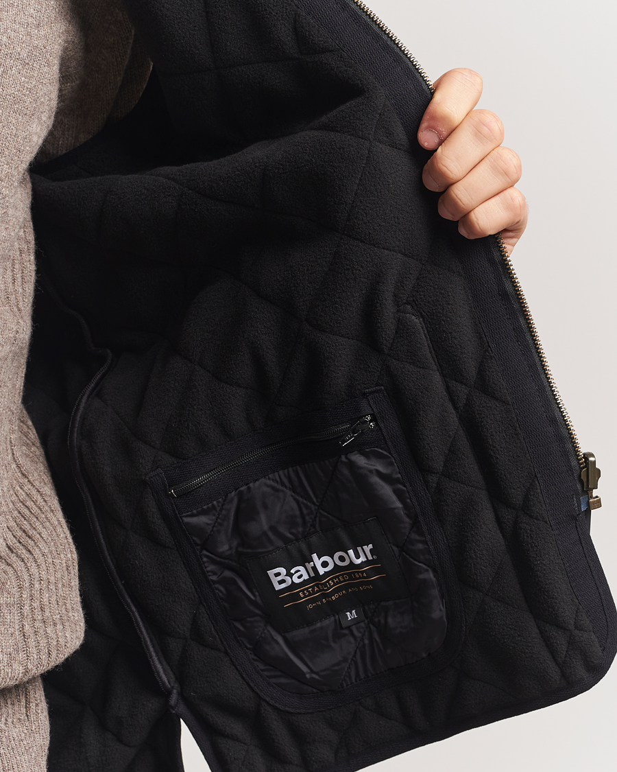 Herr | Västar | Barbour Lifestyle | Quilt Waistcoat/Zip-In Liner Black