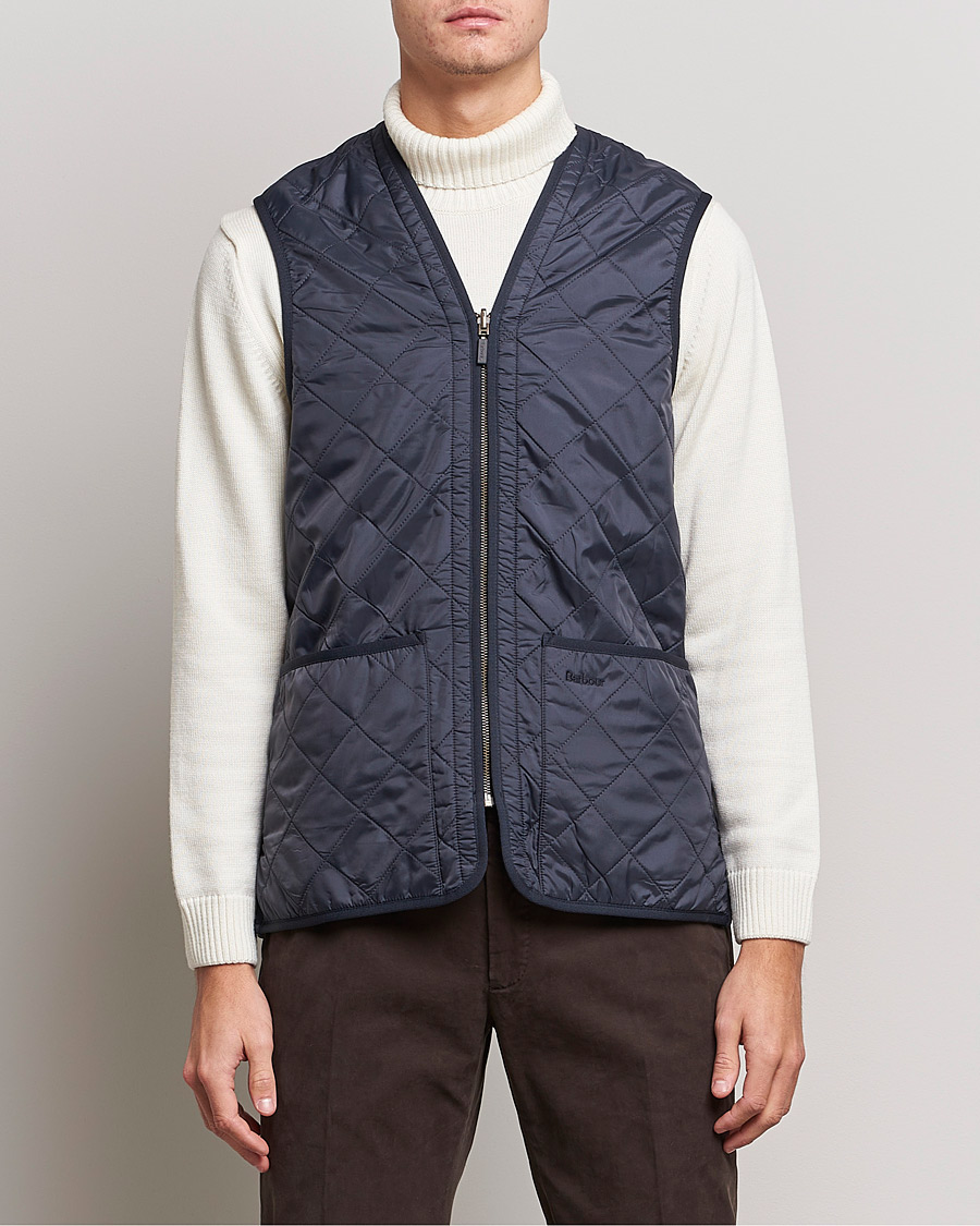 Herr | Höstjackor | Barbour Lifestyle | Quilt Waistcoat/Zip-In Liner Navy