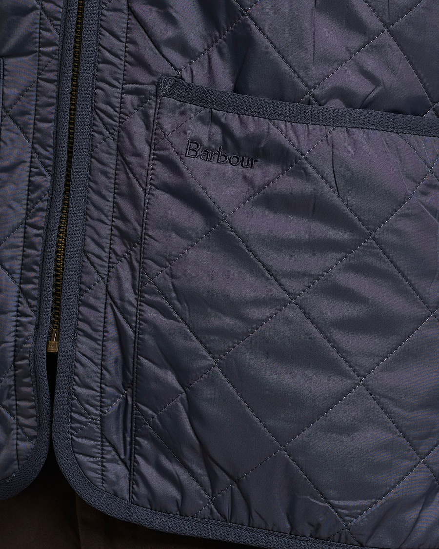 Herr | Västar | Barbour Lifestyle | Quilt Waistcoat/Zip-In Liner Navy
