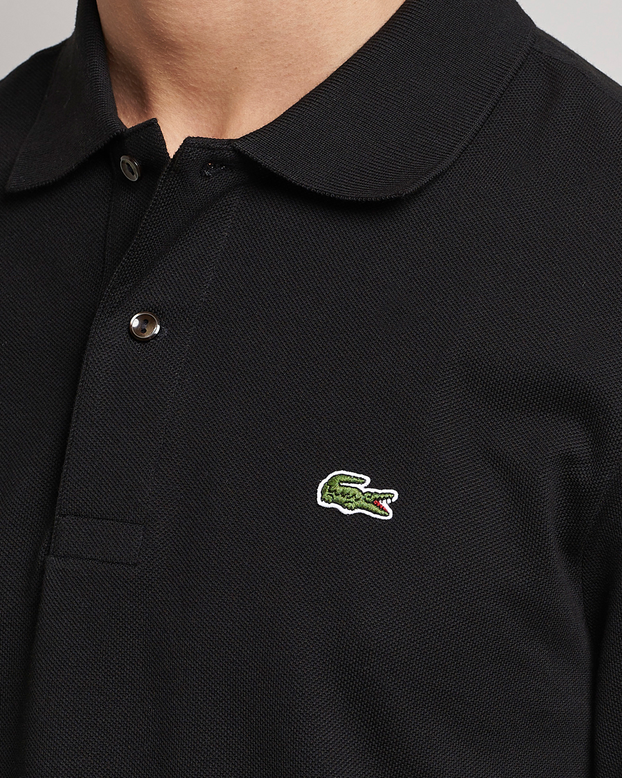 Herr | Pikéer | Lacoste | Original Long Sleeve Polo Piké Black