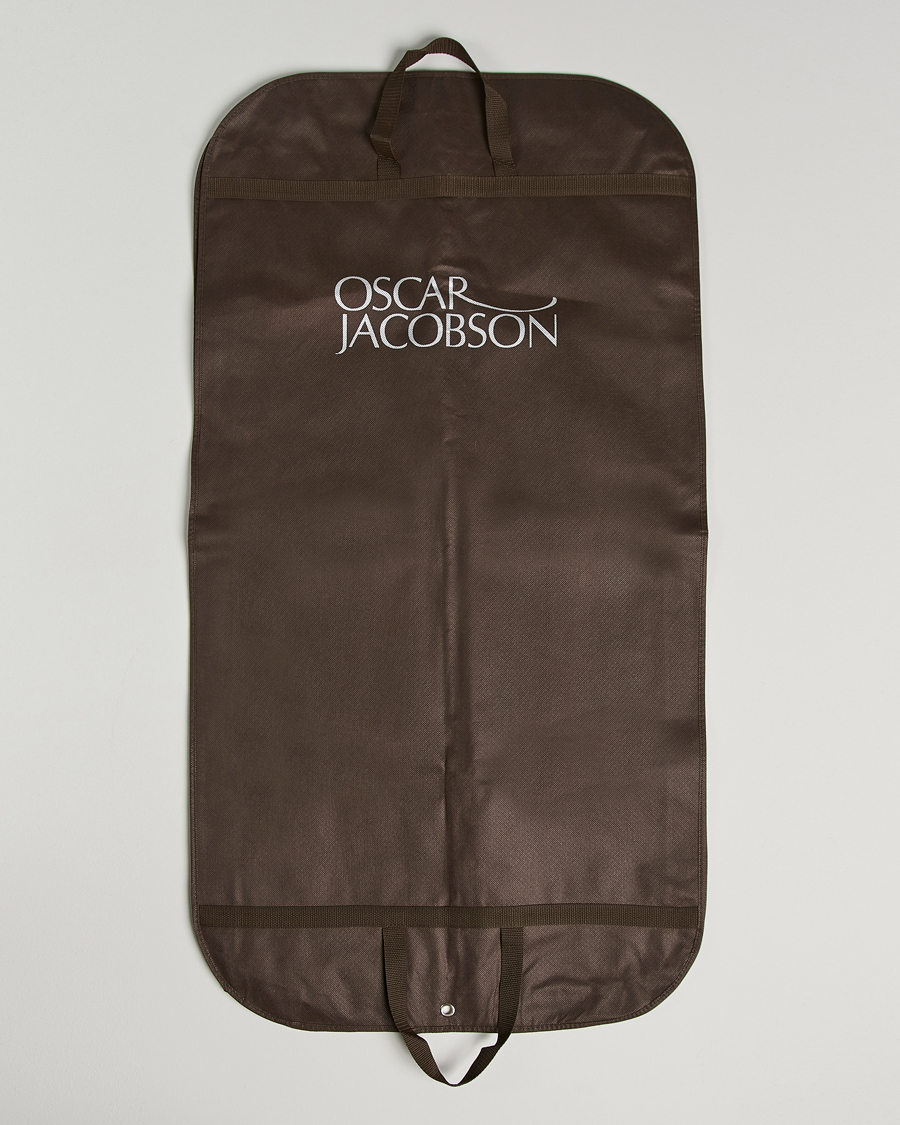 Herr | Oscar Jacobson Suit Cover Brown | Oscar Jacobson | Suit Cover Brown