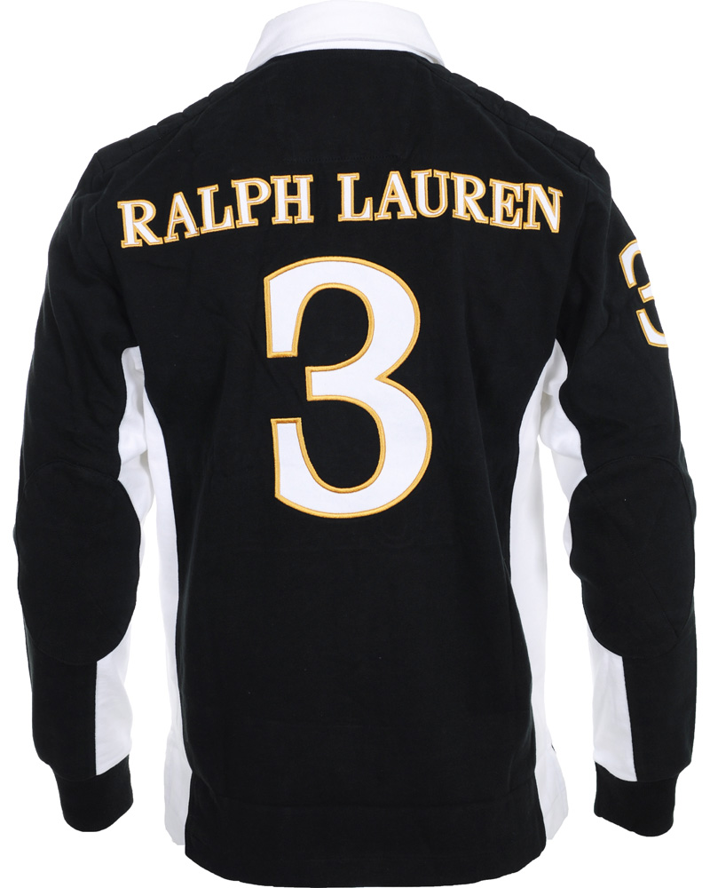 Herr | Tröjor | Polo Ralph Lauren | Custom Fit Rugby Black