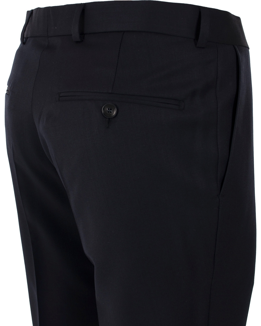 Herr | Byxor | Oscar Jacobson | Dave Kostymbyxa 100% Wool Navy 44
