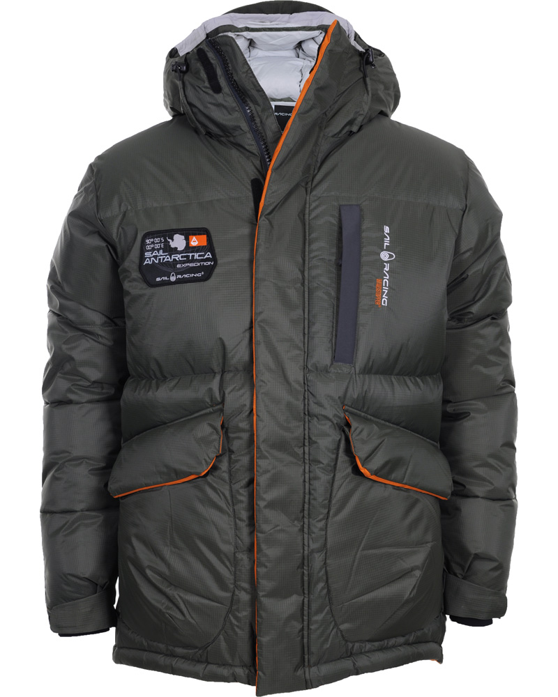 Herr | Jackor | Sail Racing | Antarctica Down Jacket Army Green