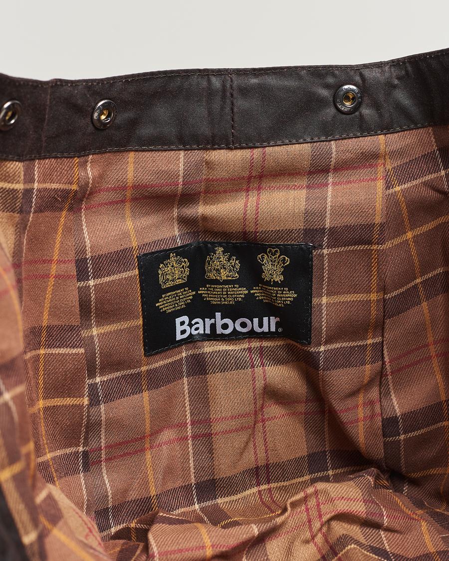Herr | Jackor | Barbour Lifestyle | Waxed Cotton Hood Rustic