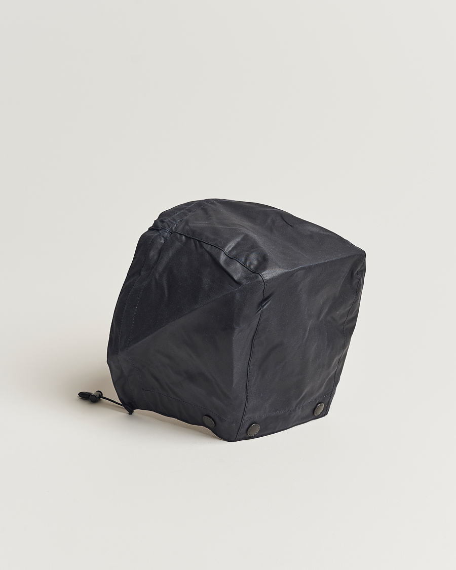 Herr | Jackor | Barbour Lifestyle | Waxed Cotton Hood Navy