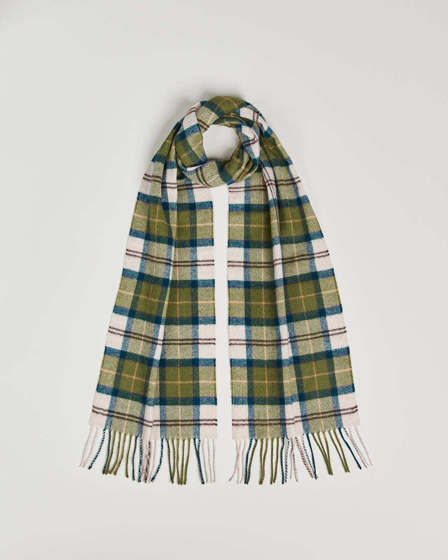 Herr | Halsdukar | Barbour Lifestyle | Tartan Lambswool Scarf Ancient