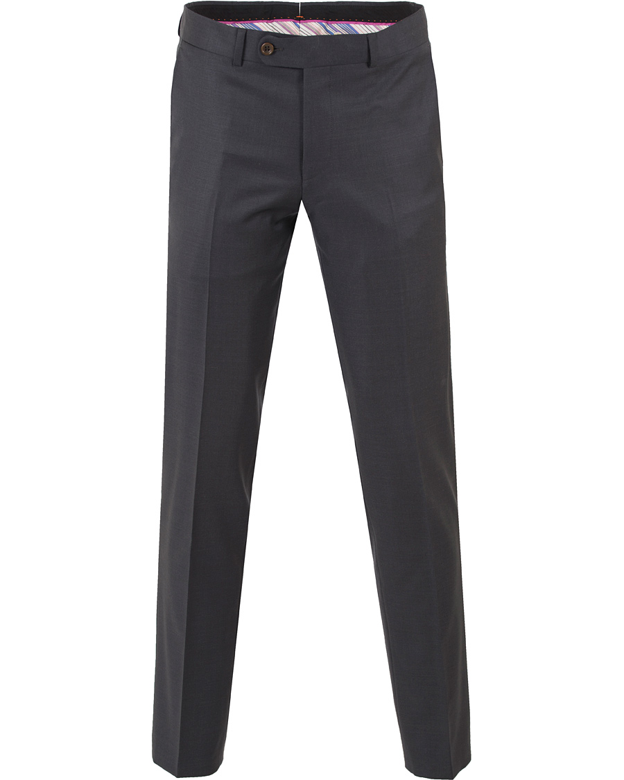 Herr | Byxor | Morris | Paul Suit Trousers Solid T Grey