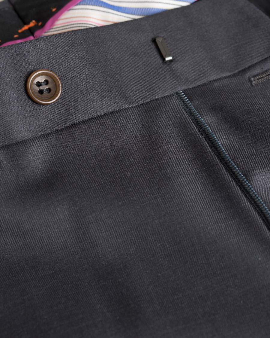 Herr | Byxor | Morris | Paul Suit Trousers Solid T Grey