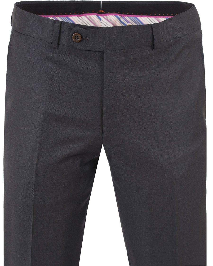 Herr | Byxor | Morris | Paul Suit Trousers Solid T Grey