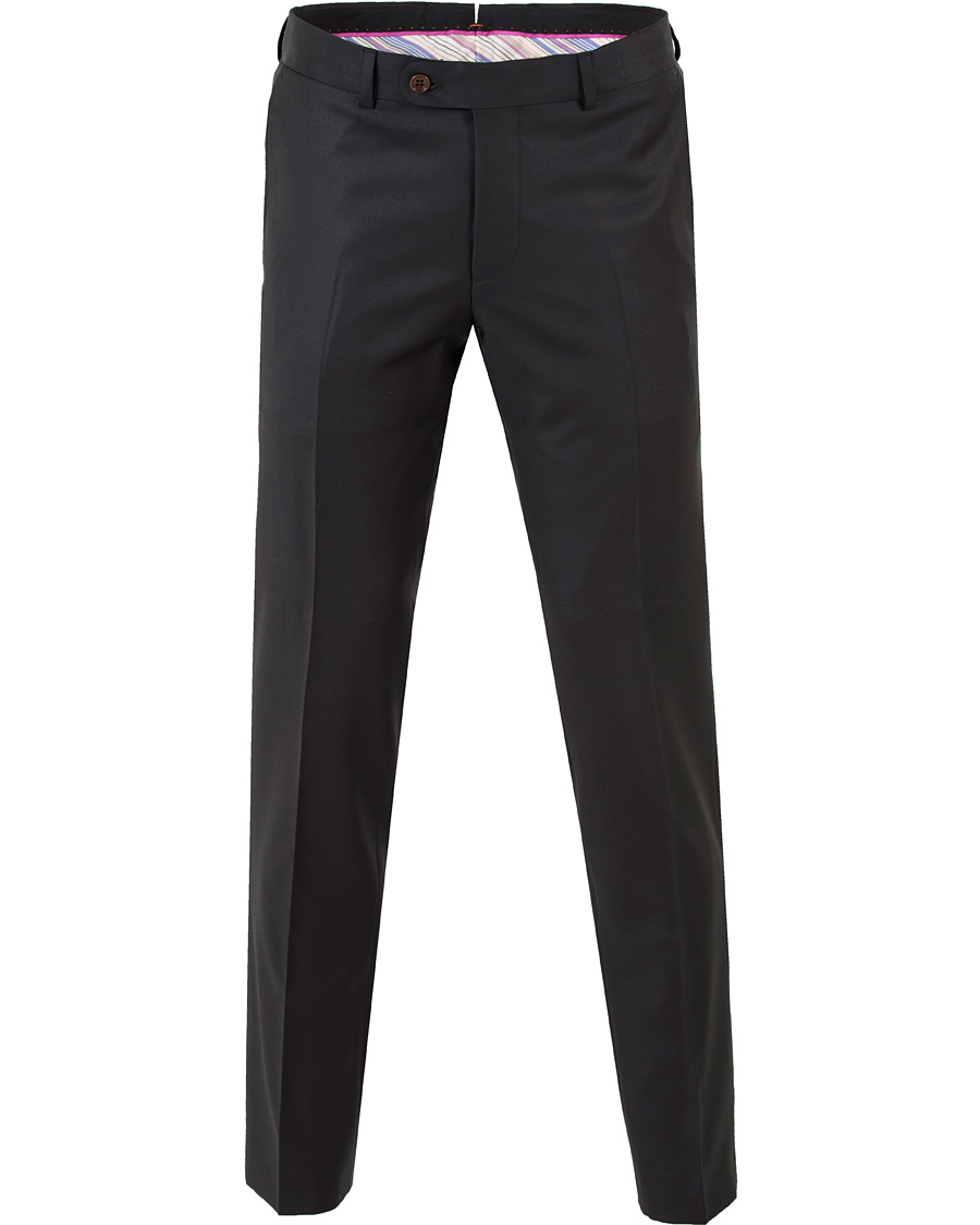 Herr | Byxor | Morris | Paul Suit Trousers Solid T Black