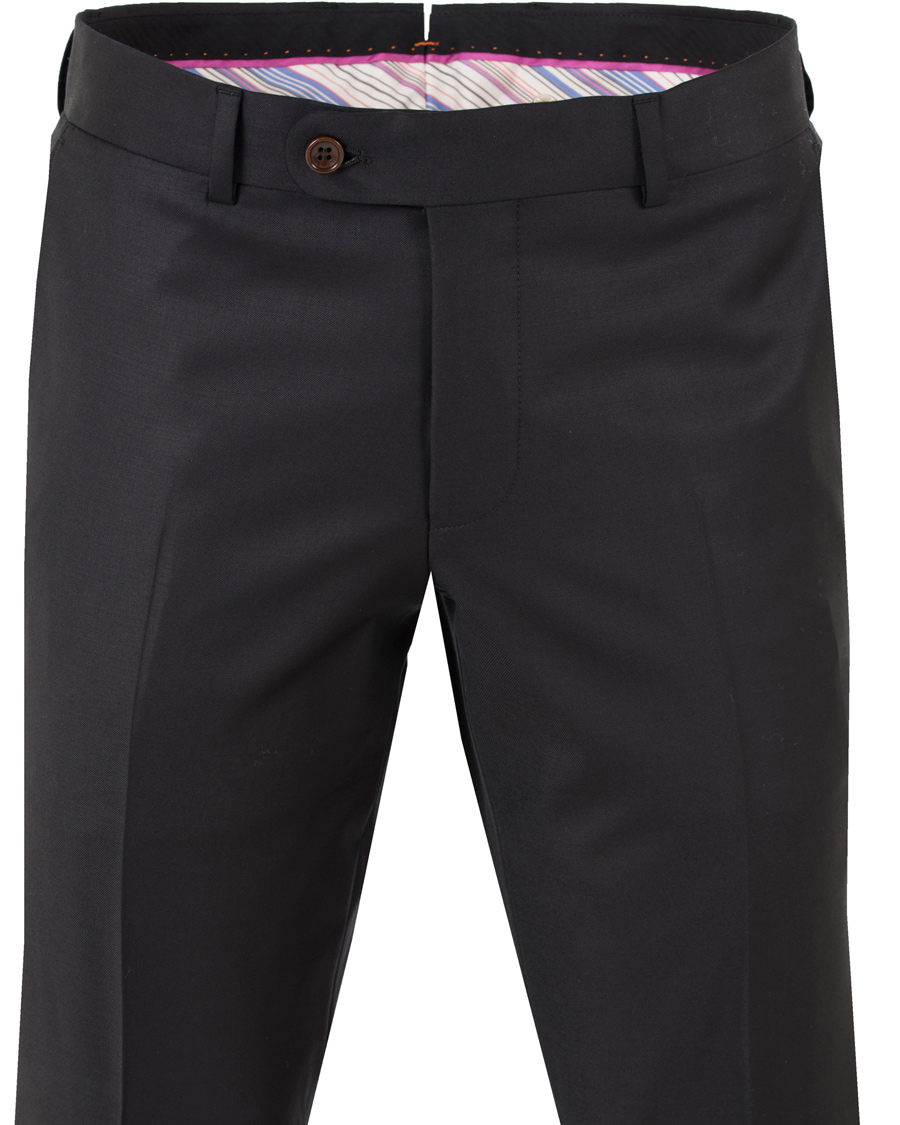 Herr | Byxor | Morris | Paul Suit Trousers Solid T Black