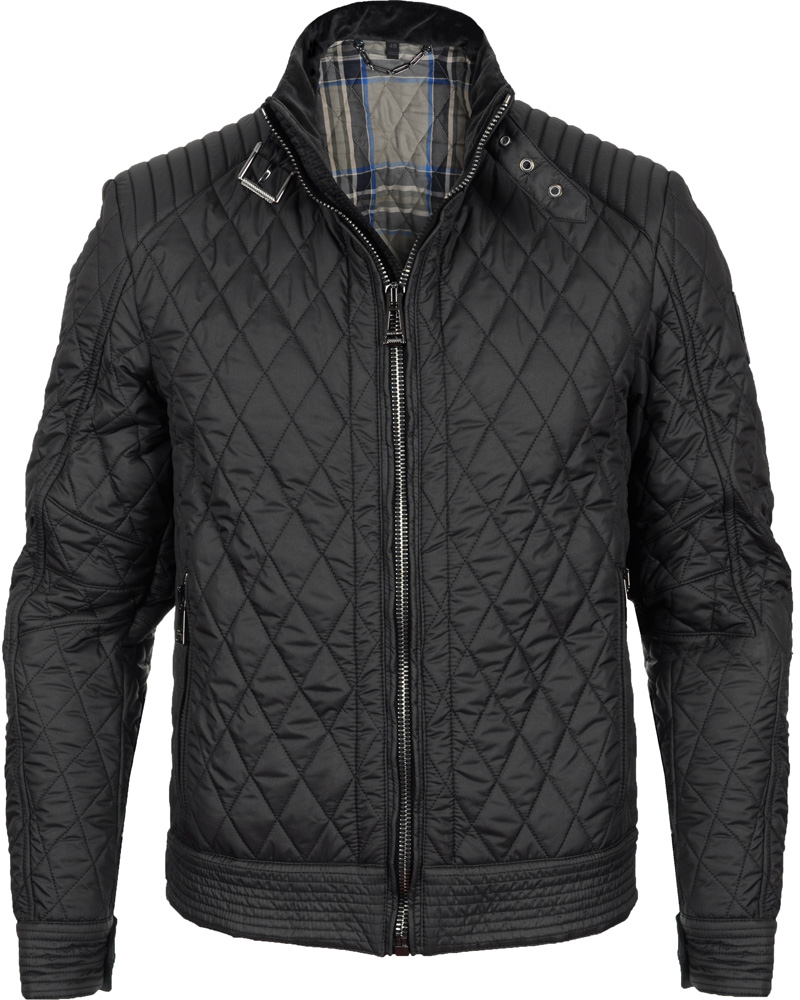 Herr | Jackor | Belstaff | Bramley Quilted Racer Jacket Black