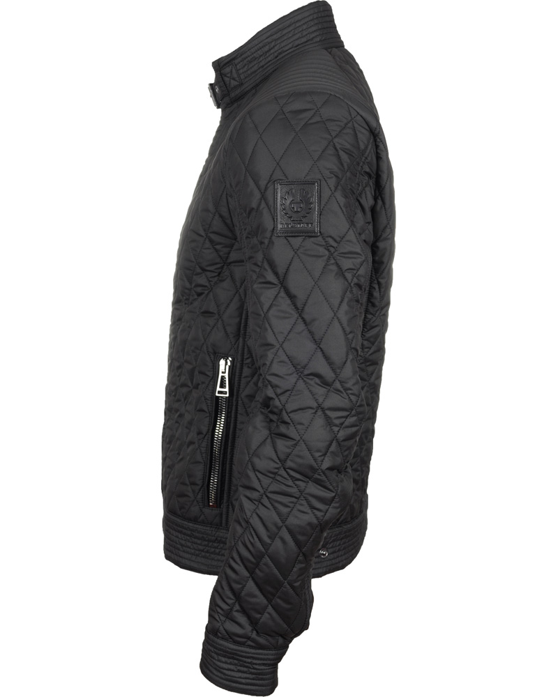 Herr | Jackor | Belstaff | Bramley Quilted Racer Jacket Black