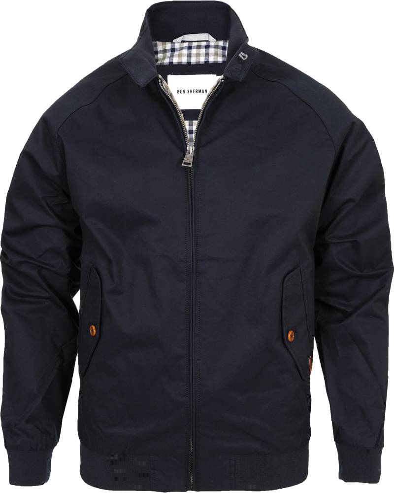 Herr | Jackor | Ben Sherman | Harrington Jacket Navy