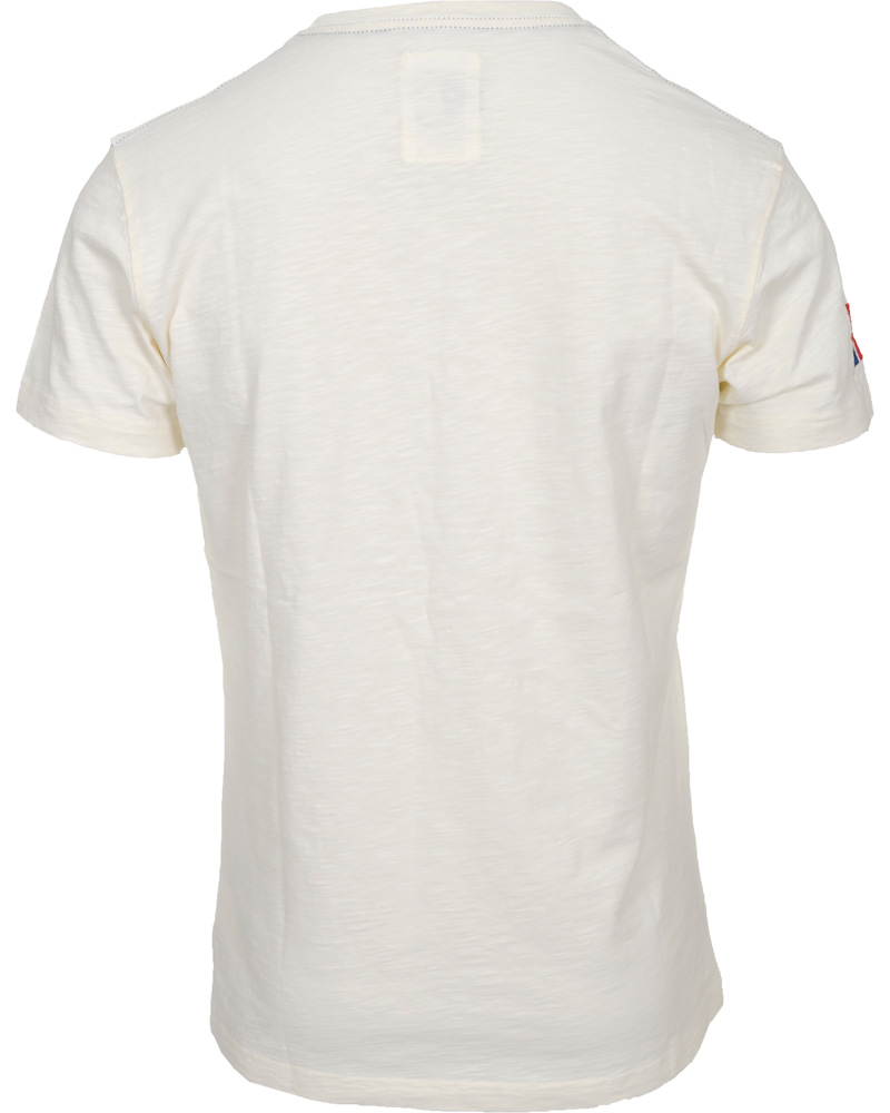 Herr | T-Shirts | Hackett | Logo Tee Off White