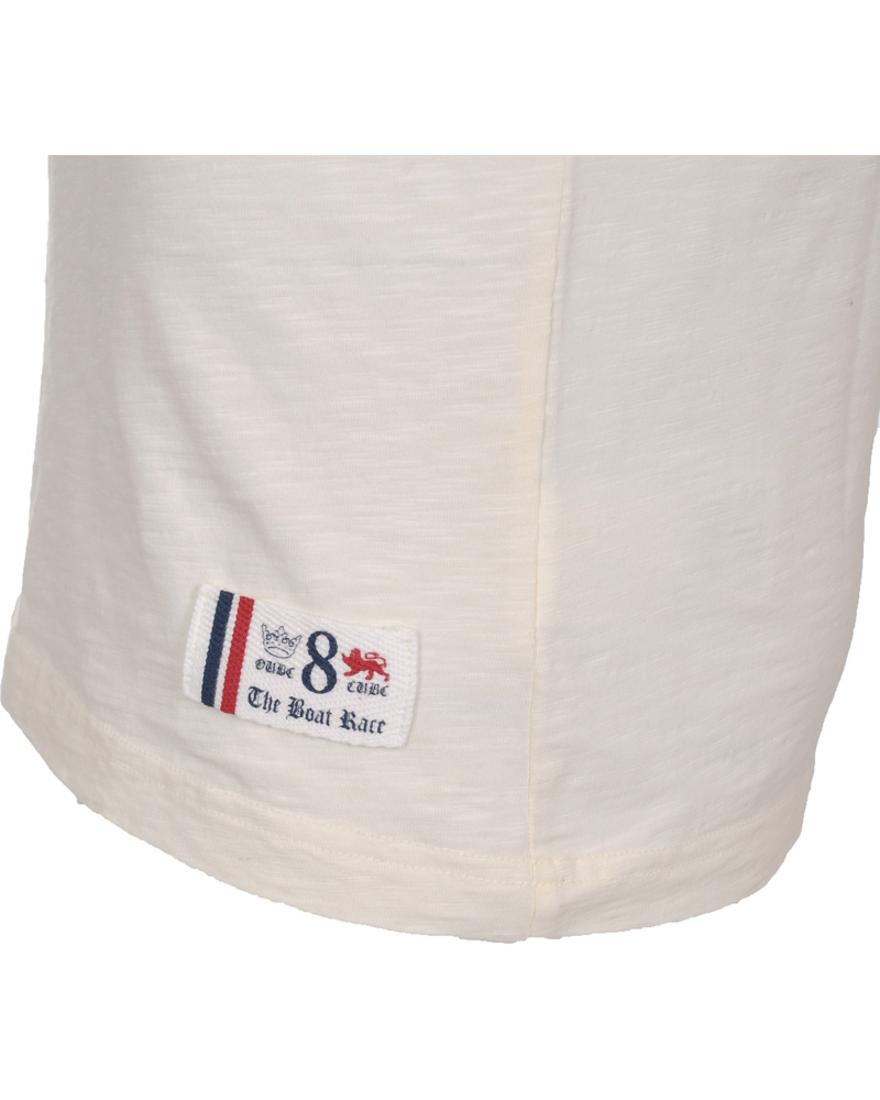 Herr | T-Shirts | Hackett | Logo Tee Off White