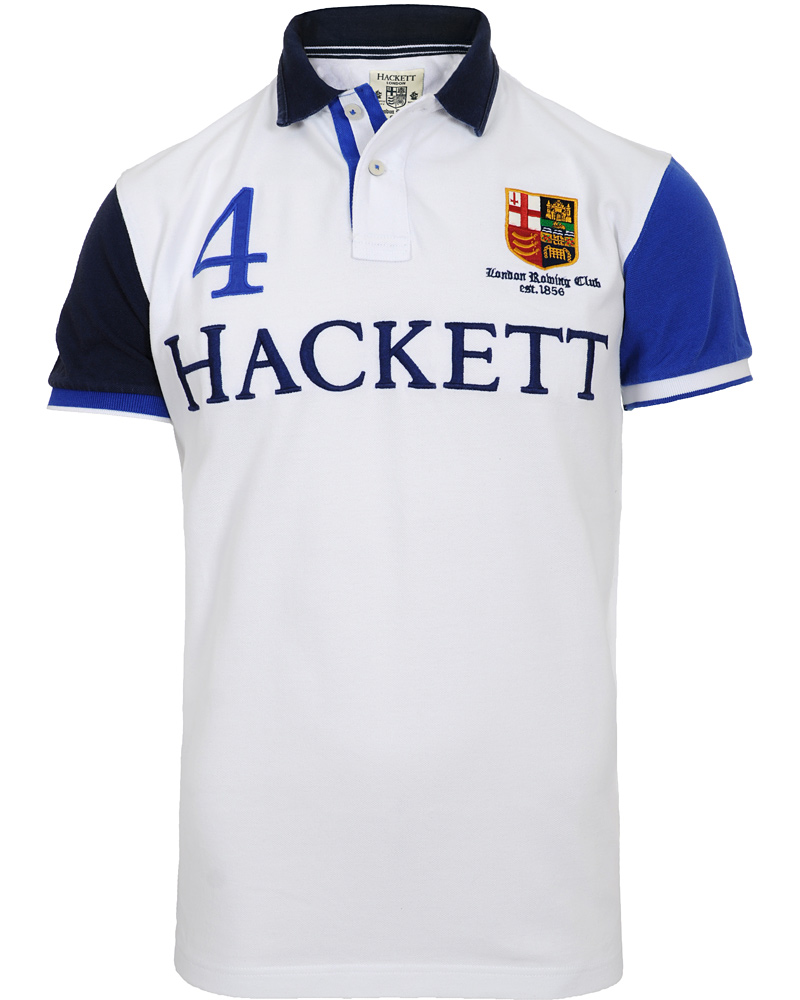 Herr | Pikéer | Hackett | London Rowing Club Polo White