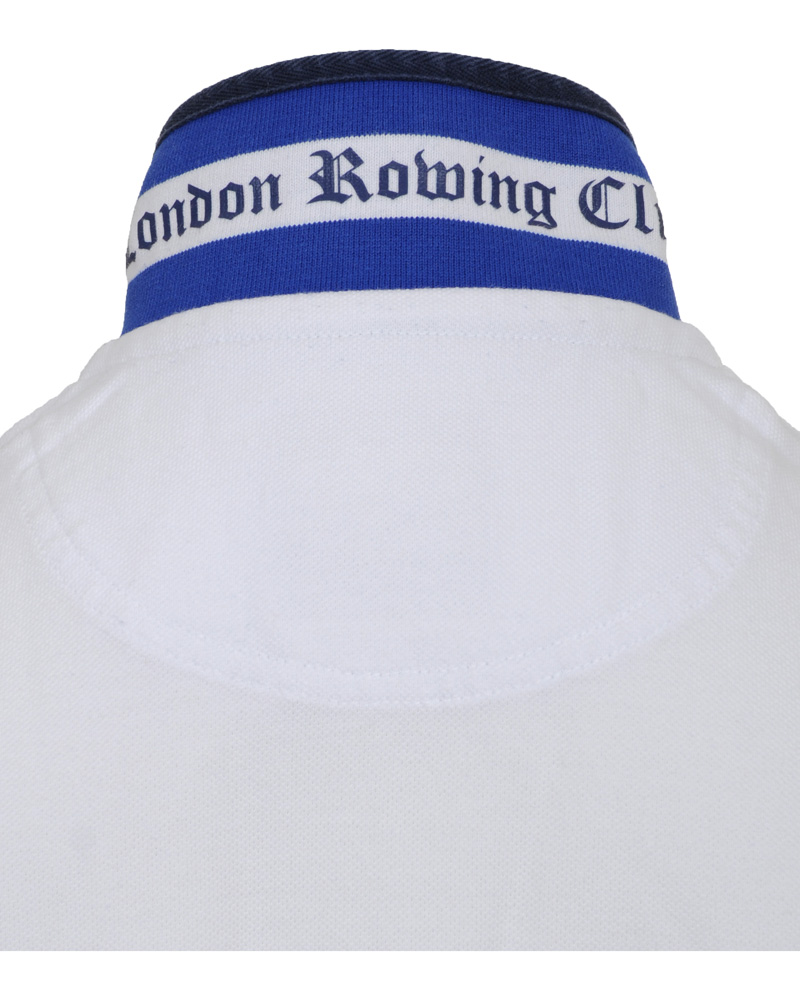 Herr | Pikéer | Hackett | London Rowing Club Polo White