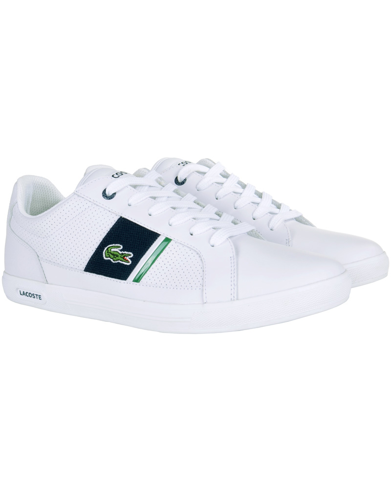 Herr | Lacoste Europa Cre Sneaker White Dark Blue | Lacoste | Europa Cre Sneaker White Dark Blue