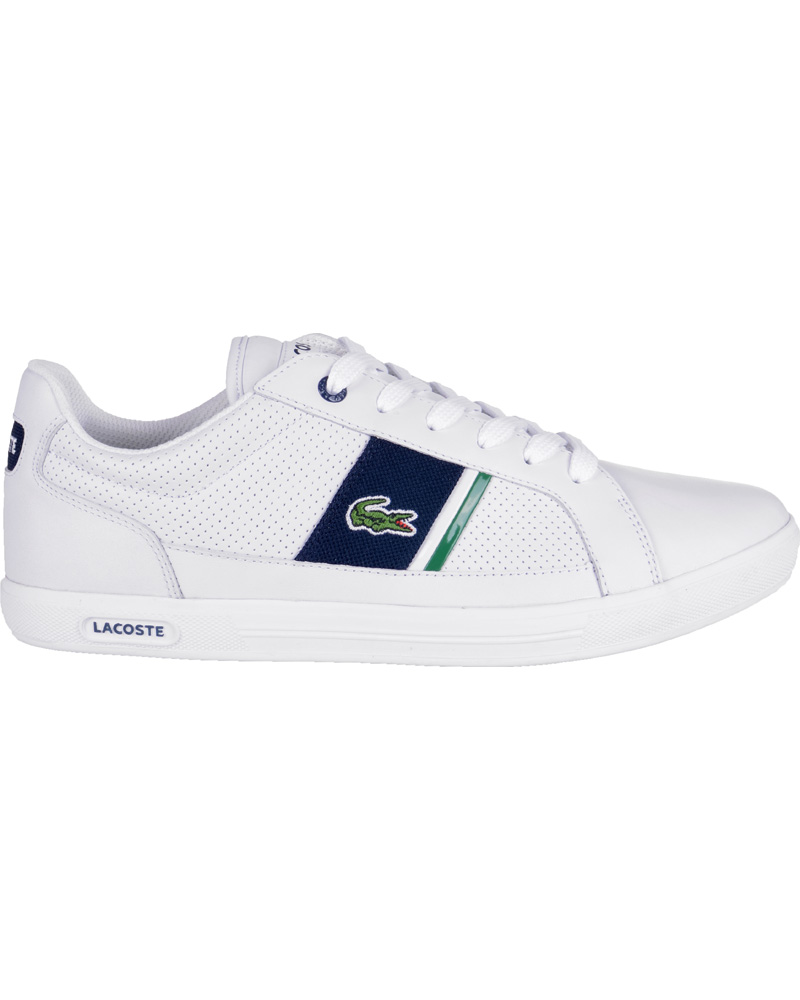 Herr | Lacoste Europa Cre Sneaker White Dark Blue | Lacoste | Europa Cre Sneaker White Dark Blue