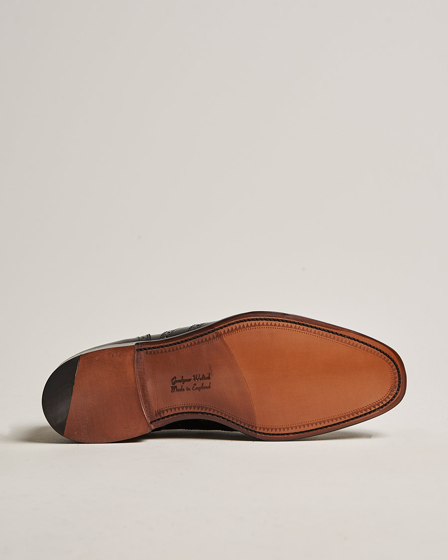 Herr | Brogues | Loake 1880 | Buckingham Brogue Black Calf