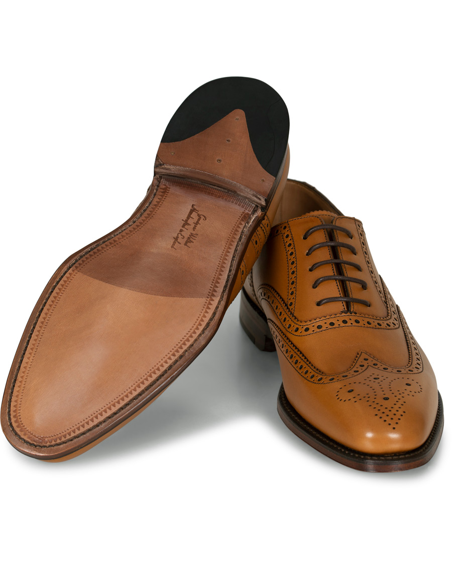 Herr | | Loake 1880 | Buckingham Brogue Tan Burnished Calf