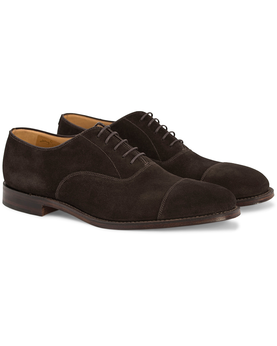 Herr | Loake 1880 Aldwych Oxford Dark Brown Suede | Loake 1880 | Aldwych Oxford Dark Brown Suede