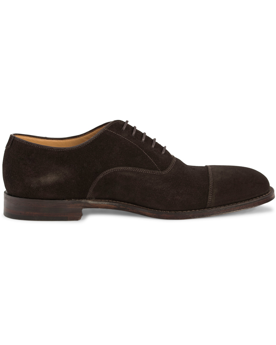 Herr | Loake 1880 Aldwych Oxford Dark Brown Suede | Loake 1880 | Aldwych Oxford Dark Brown Suede