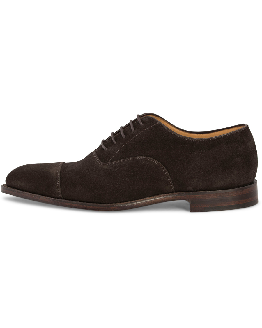 Herr | Loake 1880 Aldwych Oxford Dark Brown Suede | Loake 1880 | Aldwych Oxford Dark Brown Suede