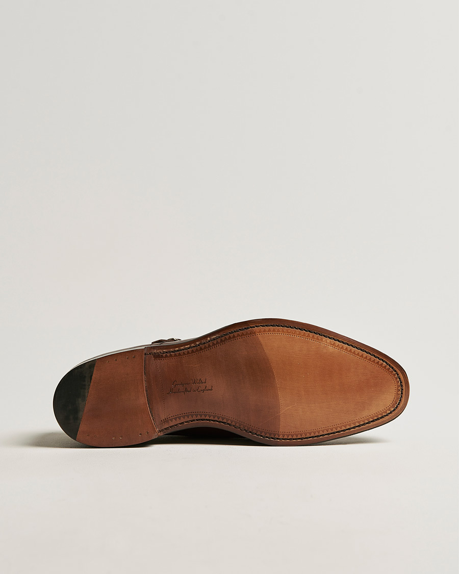 Herr | Loake 1880 Cannon Monkstrap Dark Brown Burnished Calf | Loake 1880 | Cannon Monkstrap Dark Brown Burnished Calf
