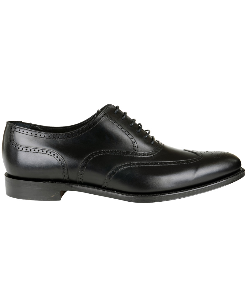 Herr | Loake 1880 Savoy Brogue Black Calf | Loake 1880 | Savoy Brogue Black Calf