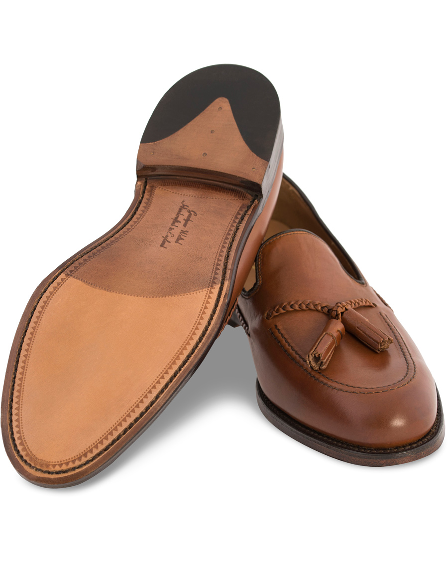 Herr | Loake 1880 Temple Loafer Brown Burnished Calf | Loake 1880 | Temple Loafer Brown Burnished Calf