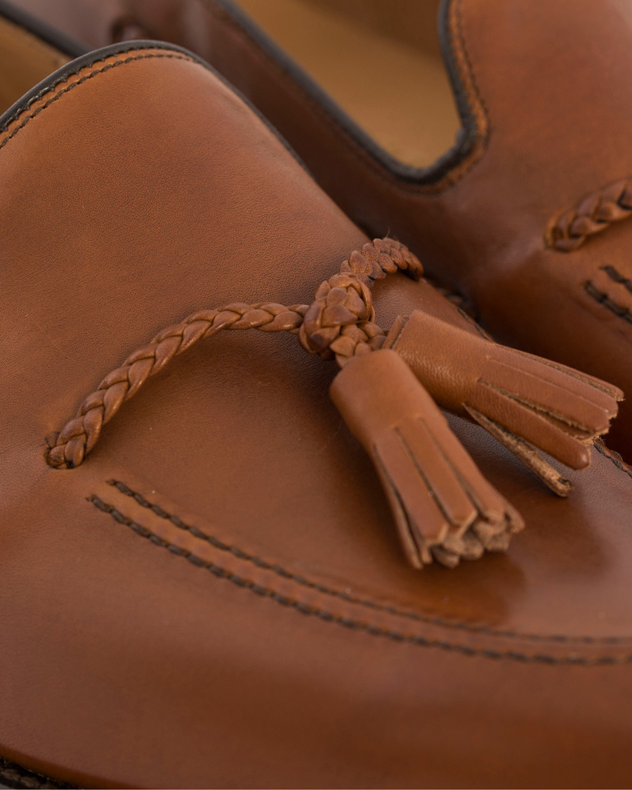 Herr | Loake 1880 Temple Loafer Brown Burnished Calf | Loake 1880 | Temple Loafer Brown Burnished Calf
