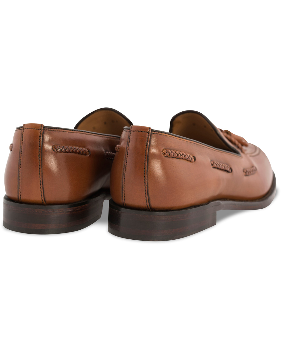 Herr | Loake 1880 Temple Loafer Brown Burnished Calf | Loake 1880 | Temple Loafer Brown Burnished Calf