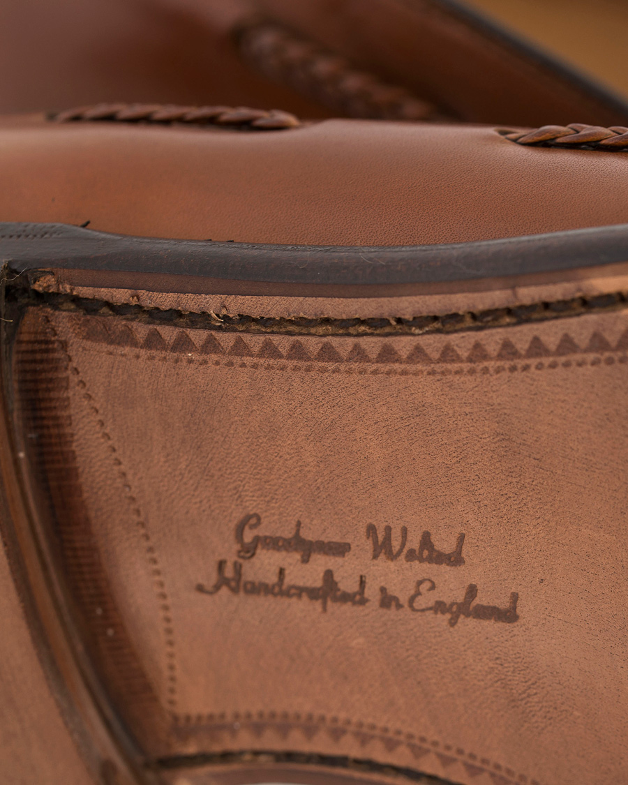 Herr | Loake 1880 Temple Loafer Brown Burnished Calf | Loake 1880 | Temple Loafer Brown Burnished Calf