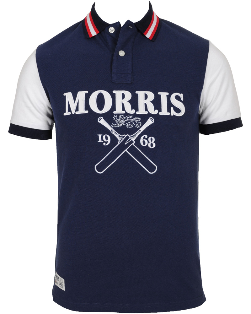 Herr | Pikéer | Morris | Guildford Piqué Navy