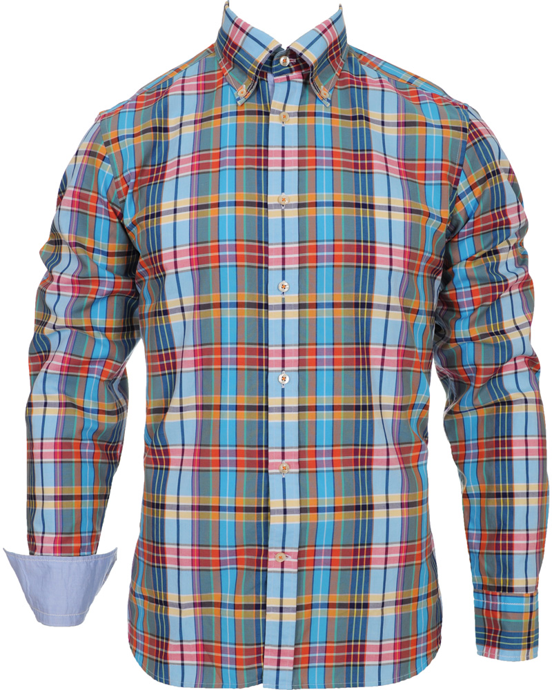 Herr | Skjortor | Stenströms | Skjorta Slim Sport Multi