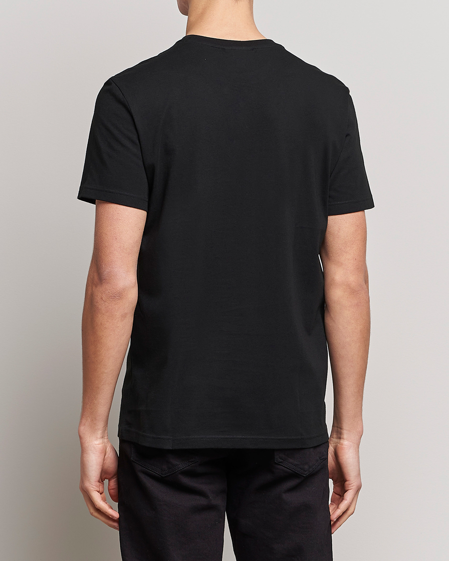 Herr | T-Shirts | Lacoste | Crew Neck T-Shirt Black