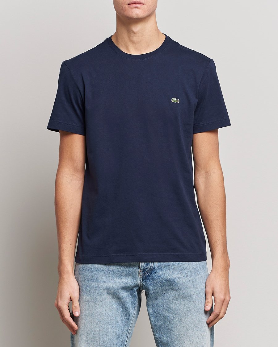 Herr | Kläder | Lacoste | Crew Neck T-Shirt Navy