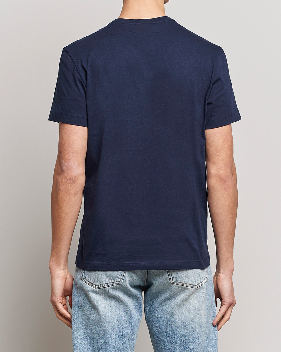 Herr | T-Shirts | Lacoste | Crew Neck T-Shirt Navy